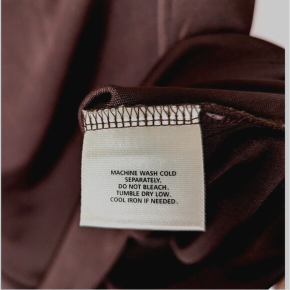 Brown cami wmns Apostrophe Top Sz XL fabric Polyester meas Bust 38"Length 14.5" - Picture 5 of 8